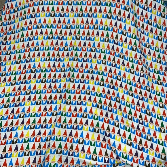 Oliver & kit pure cotton gnome muslin blanket wraps 47 x 48 - Picture 3 of 5